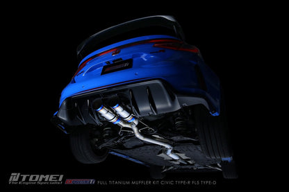 Tomei Full Titanium Muffler (Civic Type - R FL5) - Tomei