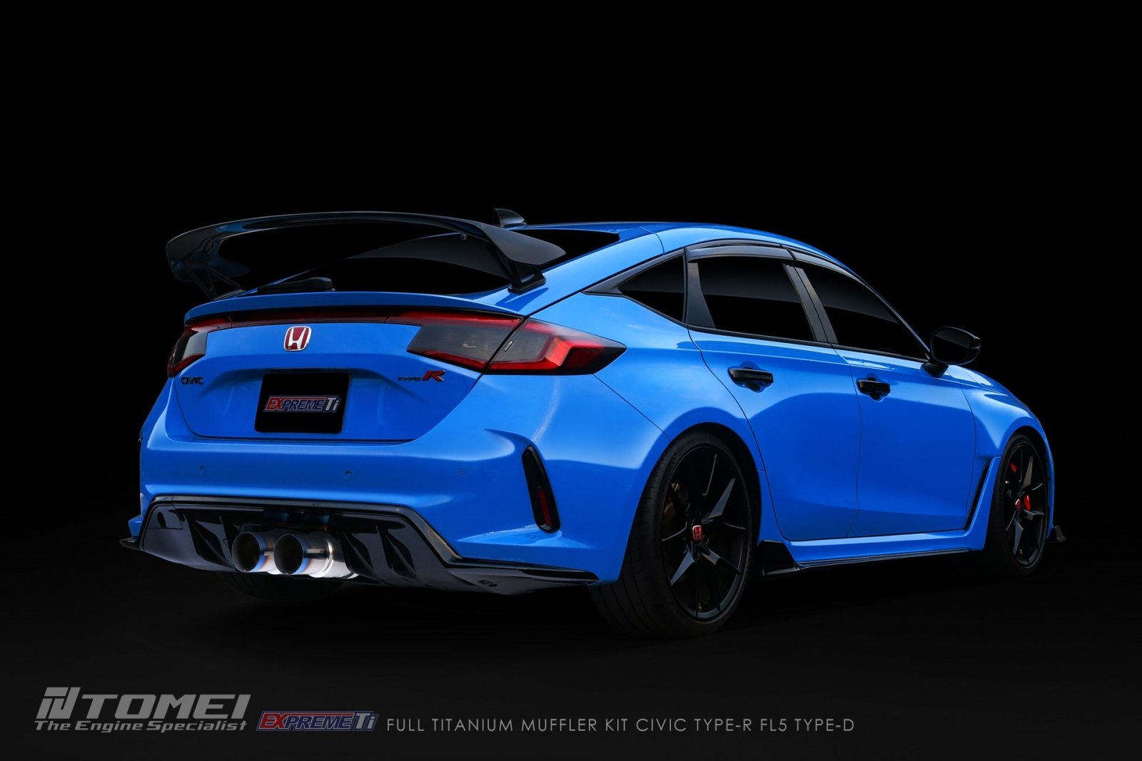 Tomei Full Titanium Muffler (Civic Type - R FL5) - Tomei