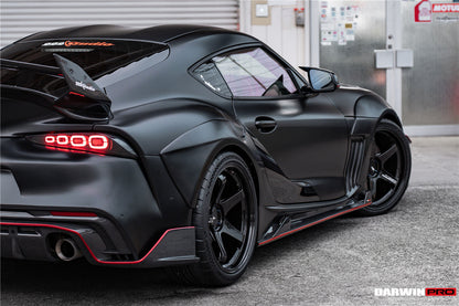 DarwinPRO 2019-UP Toyota GR Supra (J29 & DB) A90 A91 BKSSII Style Part Carbon Fiber Full Wide Body Kit
