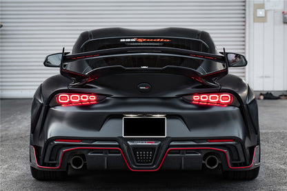DarwinPRO 2019-UP Toyota GR Supra (J29 & DB) A90 A91 BKSS Style Part Carbon Fiber Rear Bumper