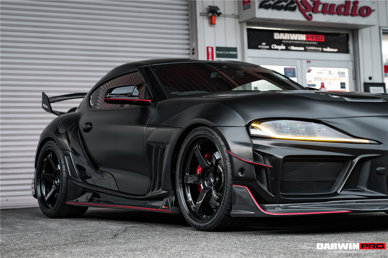 DarwinPRO 2019-UP Toyota GR Supra (J29 & DB) A90 A91 BKSSII Style Part Carbon Fiber Full Wide Body Kit