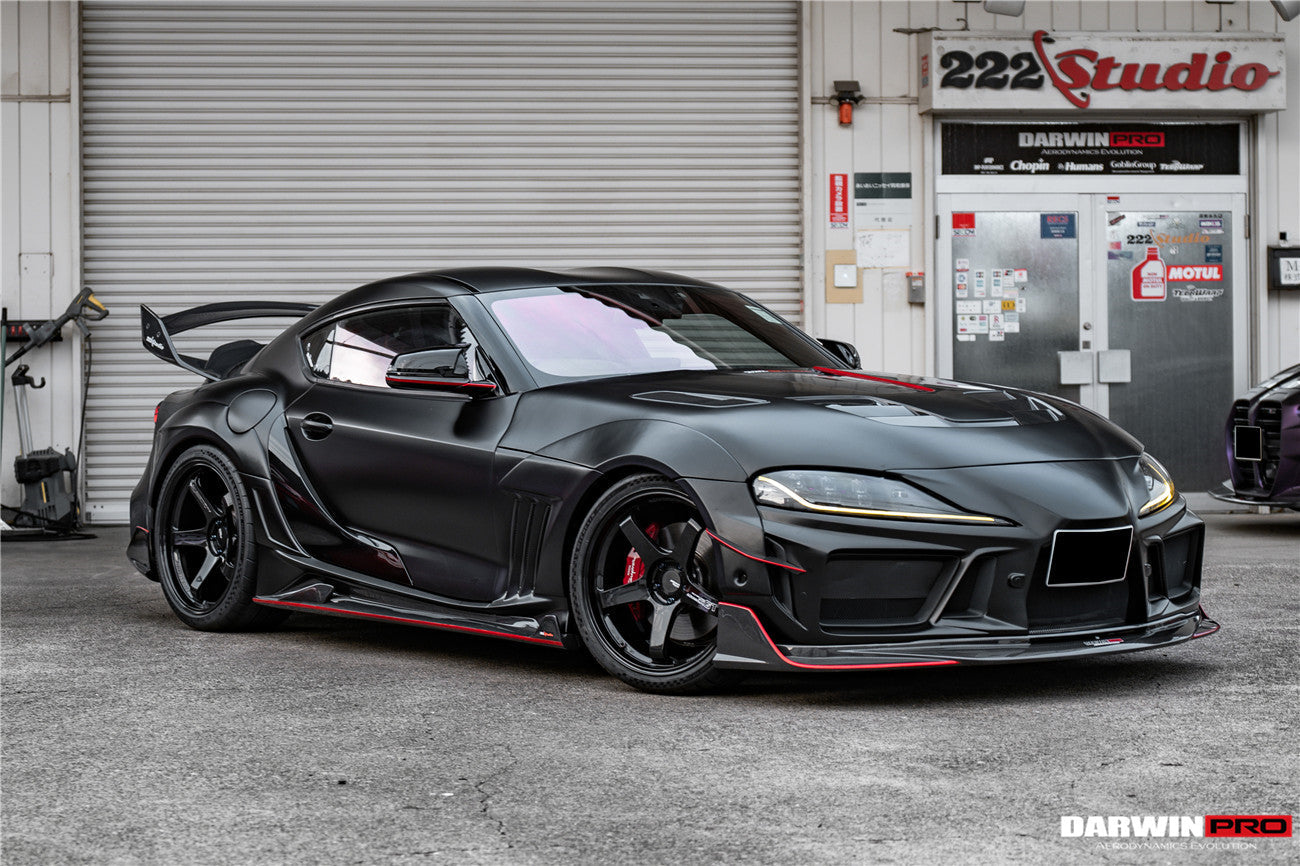 DarwinPRO 2019-UP Toyota GR Supra (J29 & DB) A90 A91 BKSSII Style Part Carbon Fiber Full Wide Body Kit