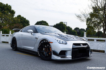 Carbonado TPR Style Front Bumper | 2008-2016 Nissan GTR R35