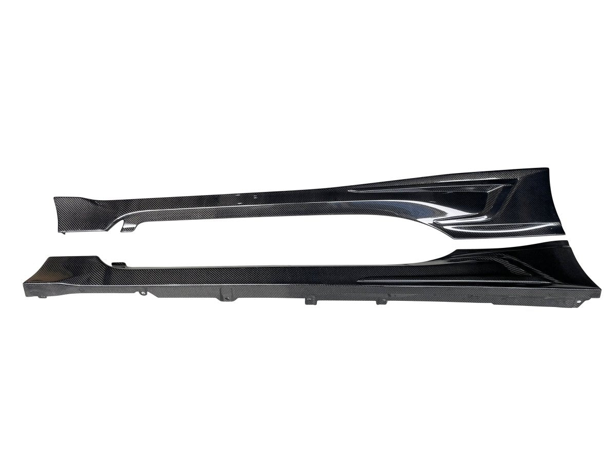 JDMuscle [22-23 BRZ/GR86] TRD Style Carbon Fiber Side Skirts