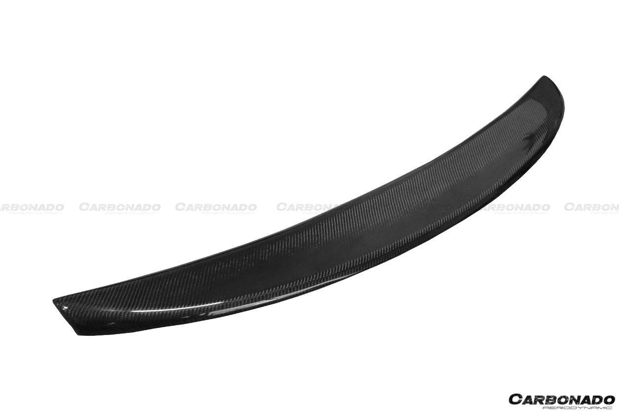 Alerón de maletero de fibra de carbono estilo MC para Maserati GranTurismo 4.2L Coupé 4.7L Convertible Carbonado 2007-2011