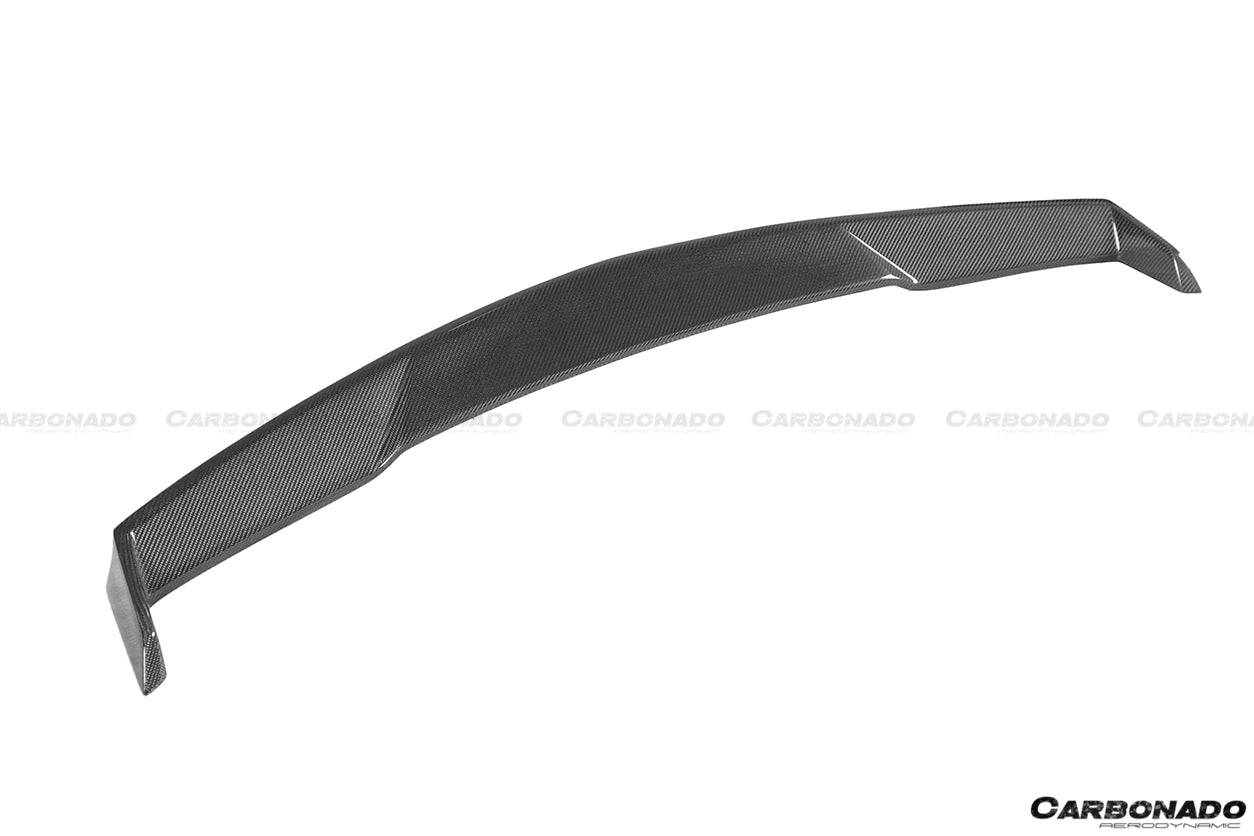 Alerón trasero estilo RK para Corvette C7 Z51 Grandsport Z06 Carbonado 2013-2019