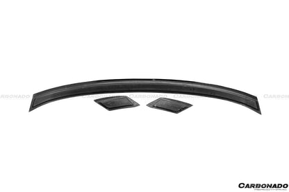 Carbonado 2010-2013 Audi A8 Ab Style Carbon Fiber Trunk Spoiler