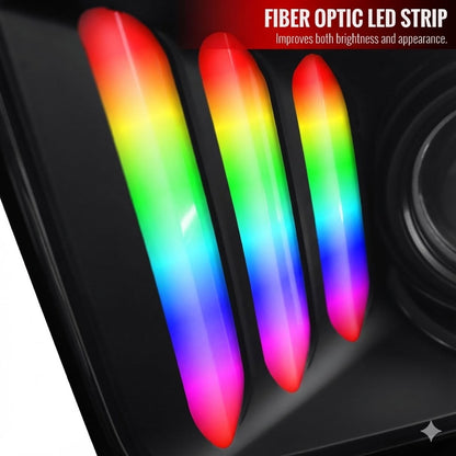 NTXGlow Style Color Shifting Tail Lights (2020-2025 Ford Mustang) - 3