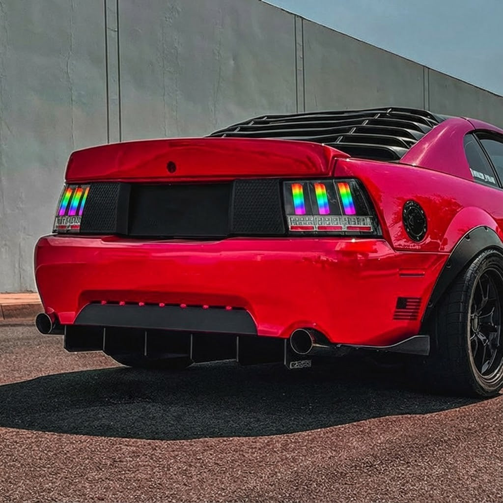 NTXGlow RGB Tail Lights | 1999-2004 Ford Mustang
