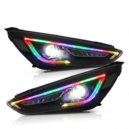 NTXGLOW RGB headlights (2015-2018 Ford Focus) - 1