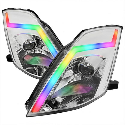 NTXGlow RGB Projector Headlights | 2003-2005 Nissan 350Z - 1