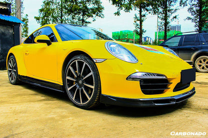 Carbonado 2012-2015 Porsche 911 991 Carrera S VRS Style Carbon Fiber Side Skirts