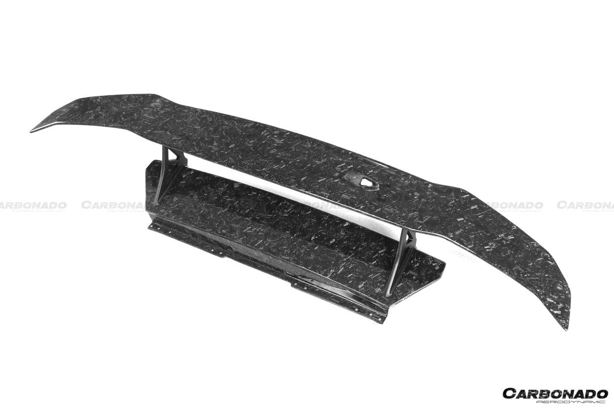 Carbonado 2015-2025 Lamborghini Huracan LP610  LP580  Evo  Tecnica VRS Style Carbon Fiber Trunk Spoiler with Base