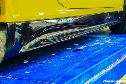 Carbonado 2012-2015 Porsche 911 991 Carrera S VRS Style Carbon Fiber Side Skirts