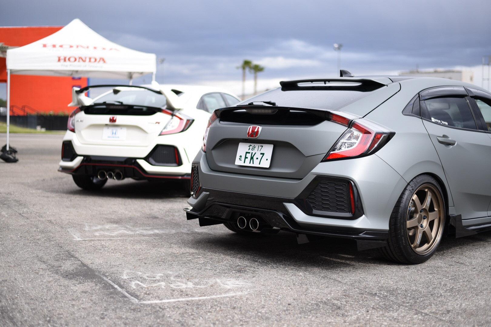 Difusor trasero Aeroflow Dynamics V1 (Honda Civic Hatchback, Sport, Sport Touring 2017-2019)