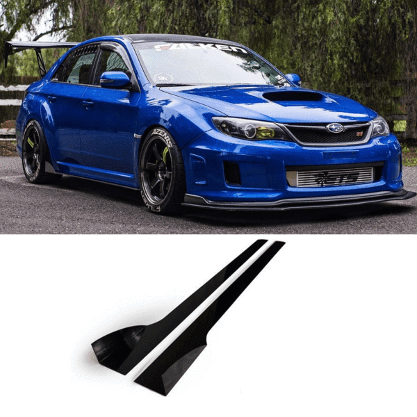 Extensiones de faldones laterales Aeroflow Dynamics para Subaru WRX/STI 2008-2014 (versión 2)