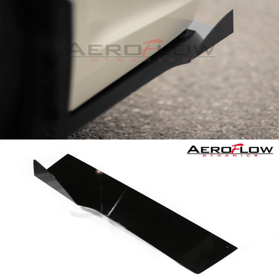 Extensión de faldón trasero Aeroflow Dynamics para Subaru WRX/STI 2008-2014 (V2) (Sedán)