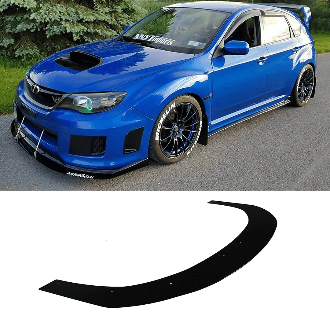 Aeroflow Dynamics 2008-2014 Subaru Wrx/Sti Front Splitter V4