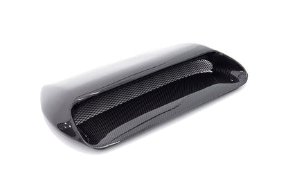 OLM Oversized Carbon Fiber Hood Scoop - 2015+ WRX / STI - 5