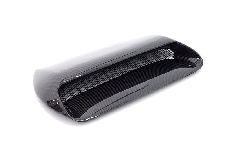 OLM Oversized Carbon Fiber Hood Scoop - 2015+ WRX / STI - 5