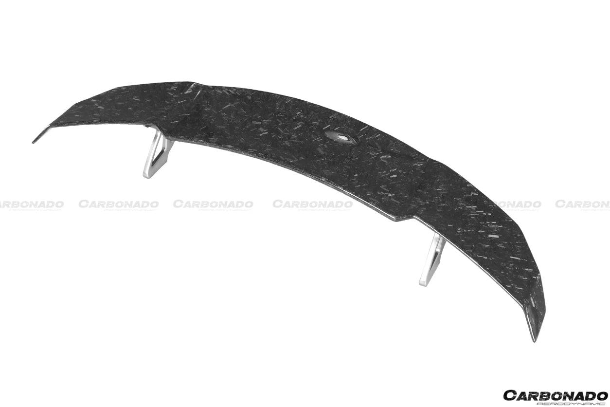 Alerón de maletero de fibra de carbono estilo VRS para BMW M3 F80 M4 F82 2014-2020 Carbonado