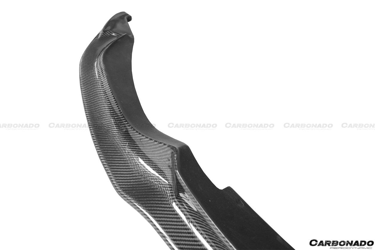 Borde delantero de fibra de carbono estilo VRS para BMW M3 F80 M4 F82 2014-2020 Carbonado