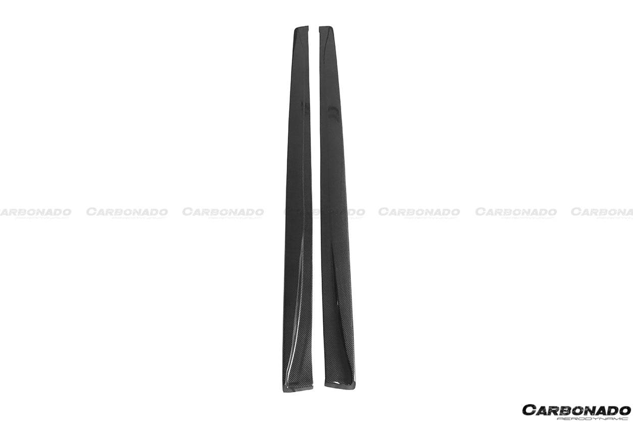 Carbonado 2014-2020 BMW M3 F80 M4 F82 VA Style Carbon Fiber Side Skirts