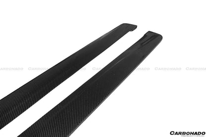 Carbonado 2014-2020 BMW M3 F80 M4 F82 VA Style Carbon Fiber Side Skirts