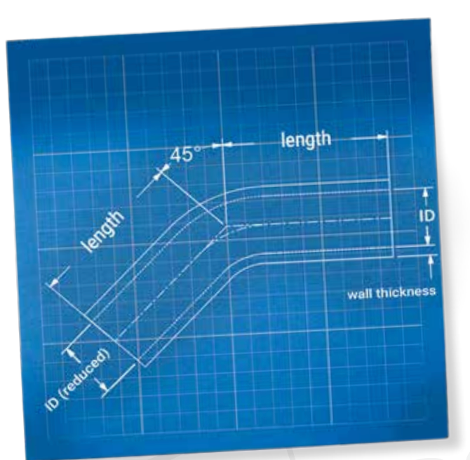 Silicone Reducer Elbow 45° (3258016013)