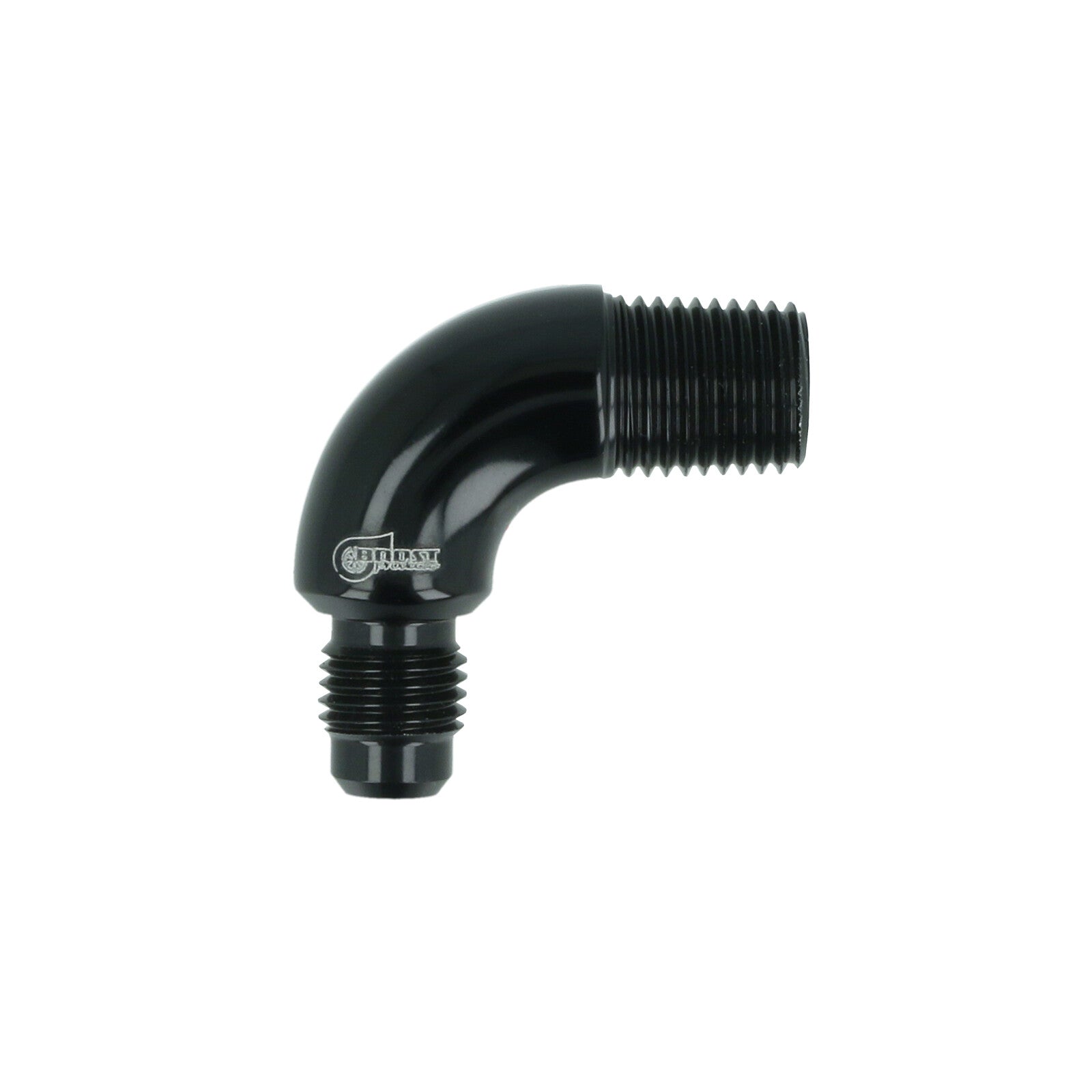 Thread Adapter -AN Male to NPT Male - 90° (GA-9D4N18-B)