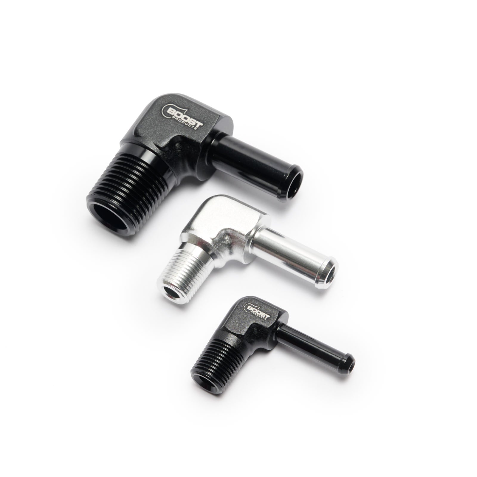 Screw-in Adapter NPT Male to Hose Fitting - 90° (GA-9N18S5-B)