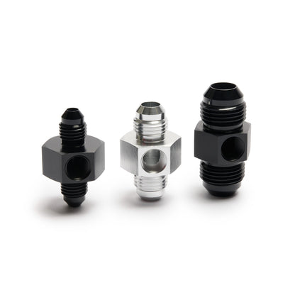 Thread Adapter -AN Male to Male with NPT Sensor Port (GA-D4N18N18-B)