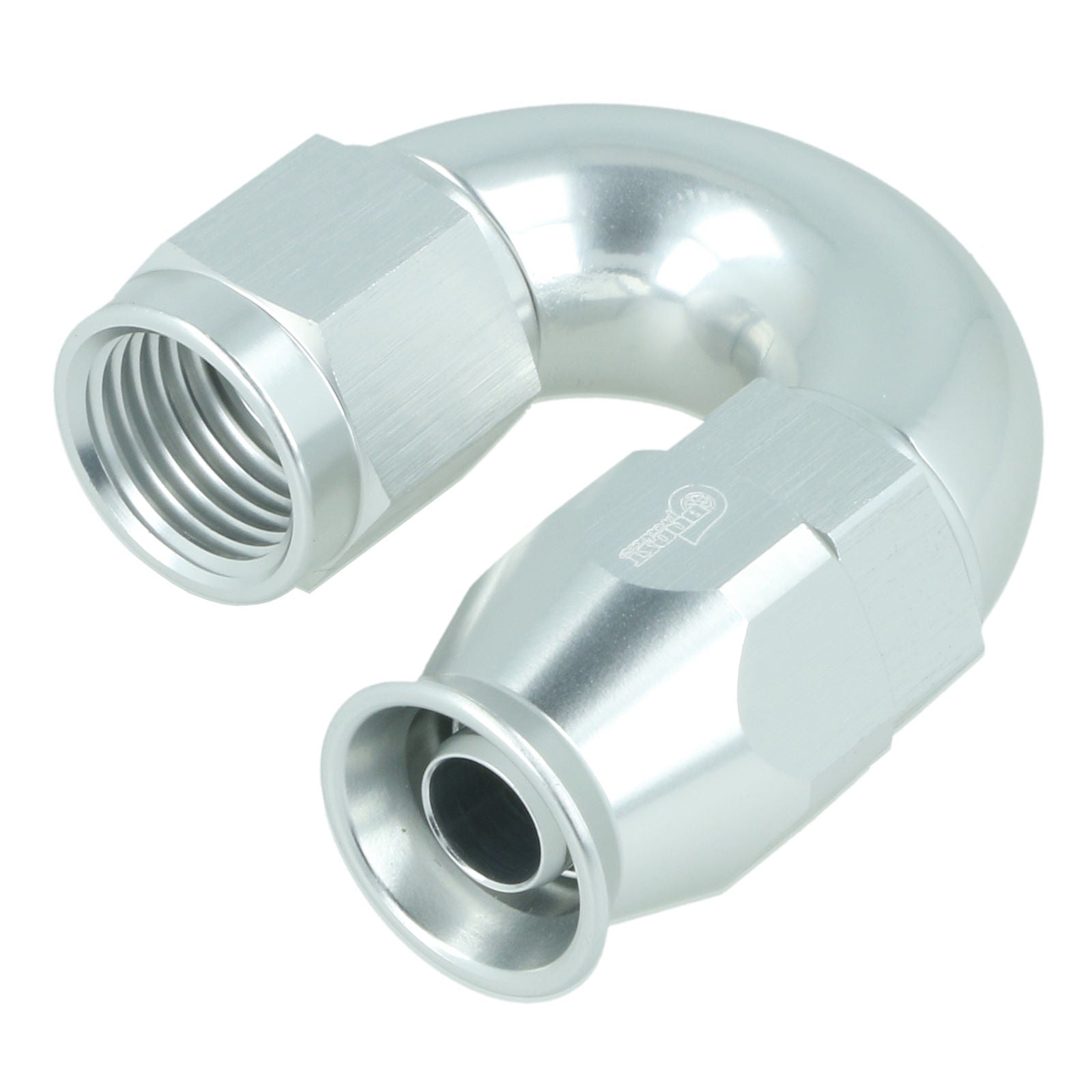 PTFE Swivel Hose End Fitting High Flow - 180° (SF-HP18D4-B)