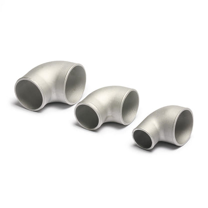 Cast Aluminum Reducer Elbow 90°  - Tight radius (AL-ELR-7651)