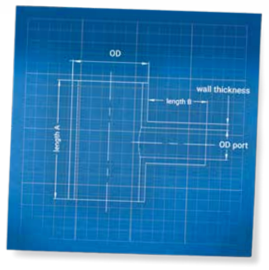 Aluminum T-Pipe Adapter (3108005025)