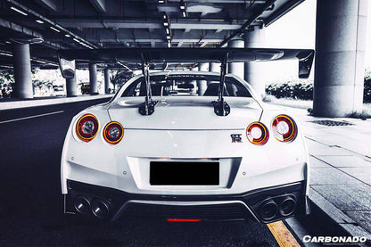 Carbonado 2008-2023 Nissan GTR R35 CBA  DBA  EBA VA Style Trunk Spoiler