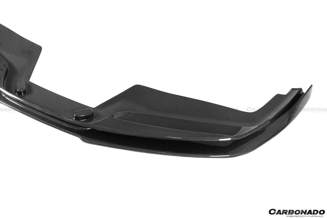 Carbonado 2015-2020 Ferrari 488 GTB Spider RS Style Carbon Fiber Front Lip