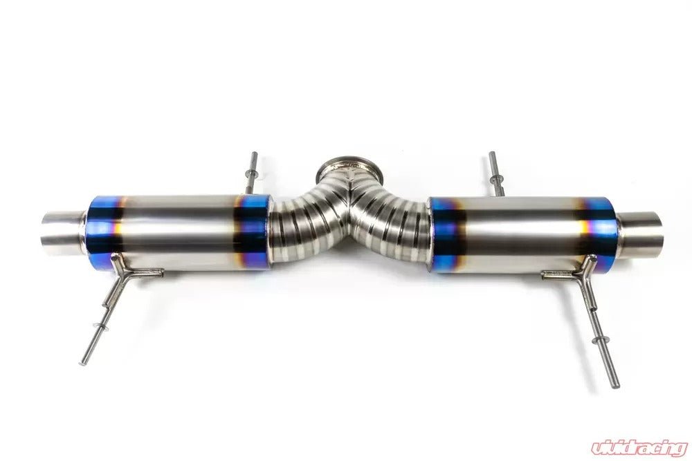 VR Performance Titanium 102mm Exhaust System (09 - 16 Nissan GT - R R35) - Vivid Racing