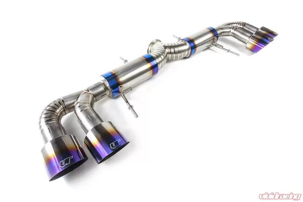 VR Performance Titanium 102mm Exhaust System (09 - 16 Nissan GT - R R35) - Vivid Racing