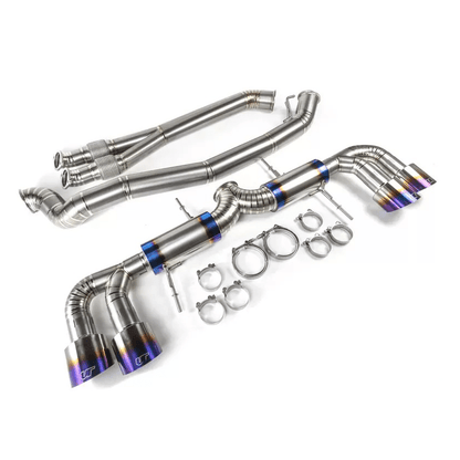 VR Performance Titanium 102mm Exhaust System (09 - 16 Nissan GT - R R35) - Vivid Racing