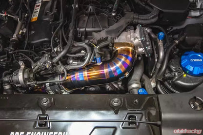 VR Performance Titanium Chargepipe and J - Pipe Kit (2015 - 2021 MK5 Toyota Supra) - Vivid Racing