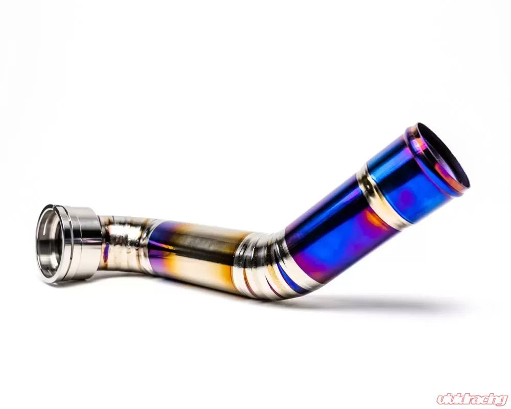 VR Performance Titanium Chargepipe and J - Pipe Kit (2015 - 2021 MK5 Toyota Supra) - Vivid Racing