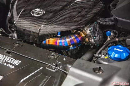 VR Performance Titanium Chargepipe and J - Pipe Kit (2015 - 2021 MK5 Toyota Supra) - Vivid Racing