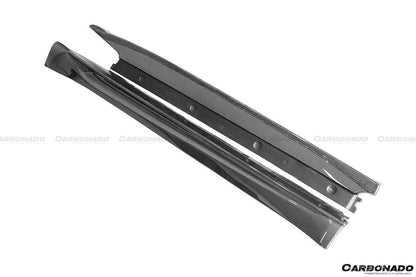 Carbonado 2012-2015 Porsche 911 991 Carrera S VRS Style Carbon Fiber Side Skirts