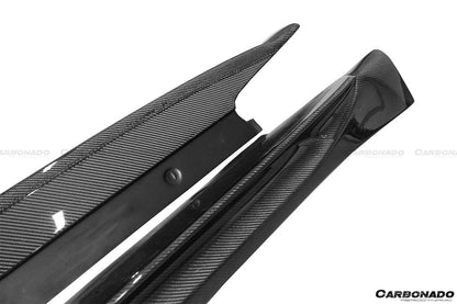 Carbonado 2012-2015 Porsche 911 991 Carrera S VRS Style Carbon Fiber Side Skirts