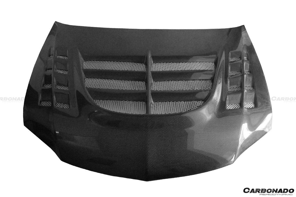 Capó de fibra de carbono estilo Mitsubishi Evo 7 8 9 VTX Carbonado 2003-2006