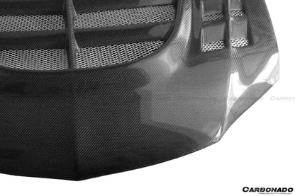 Capó de fibra de carbono estilo Mitsubishi Evo 7 8 9 VTX Carbonado 2003-2006