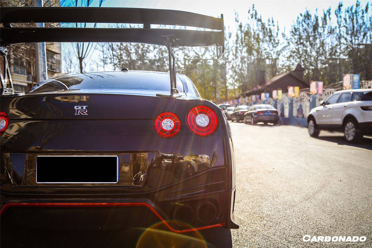 Alerón de maletero estilo Carbonado VTX | Nissan GTR R35 2008-2023