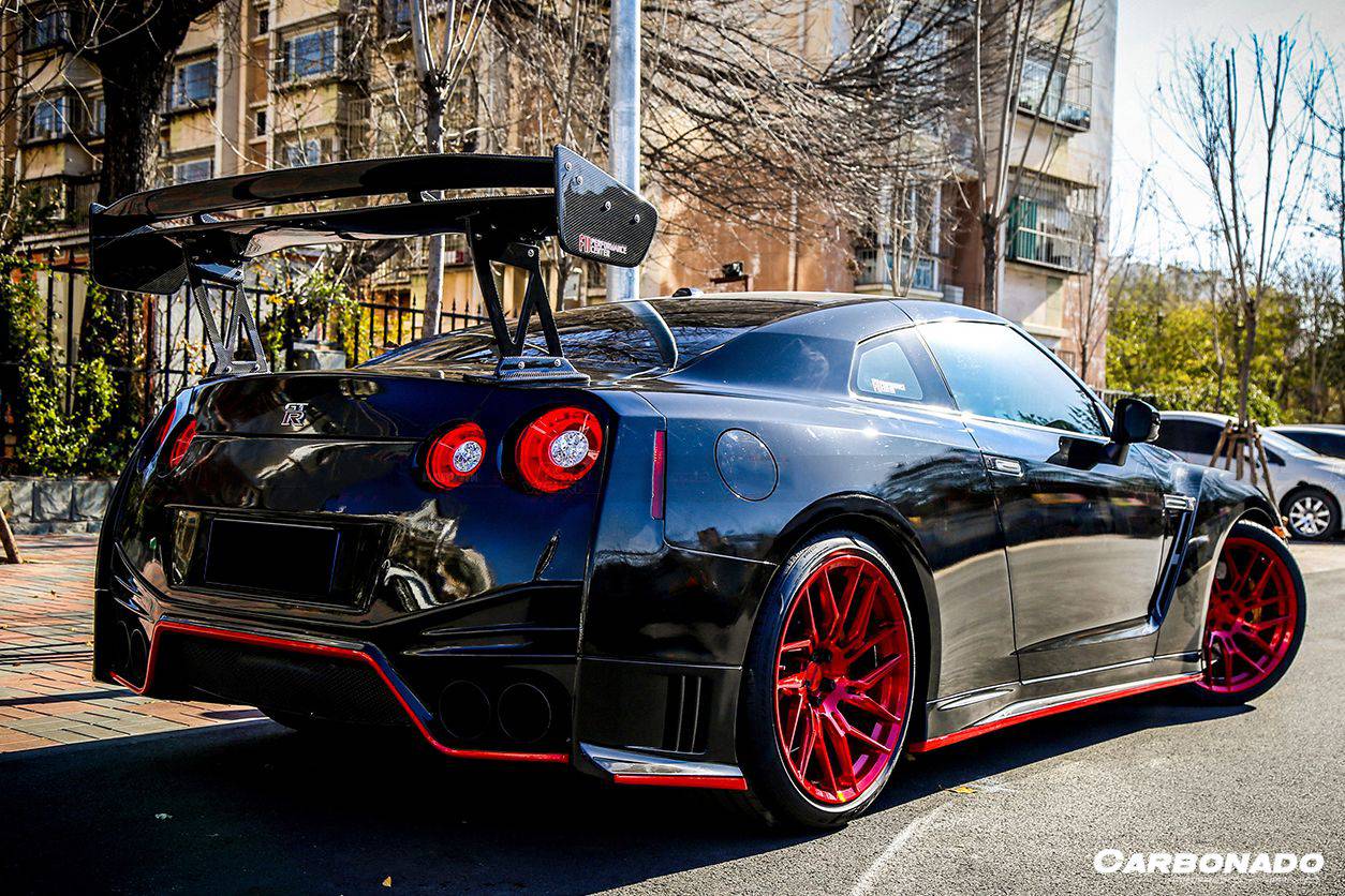 Alerón de maletero estilo Carbonado VTX | Nissan GTR R35 2008-2023
