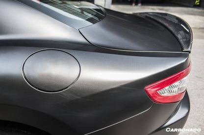 Alerón de maletero de fibra de carbono estilo MC para Maserati GranTurismo 4.2L Coupé 4.7L Convertible Carbonado 2007-2011